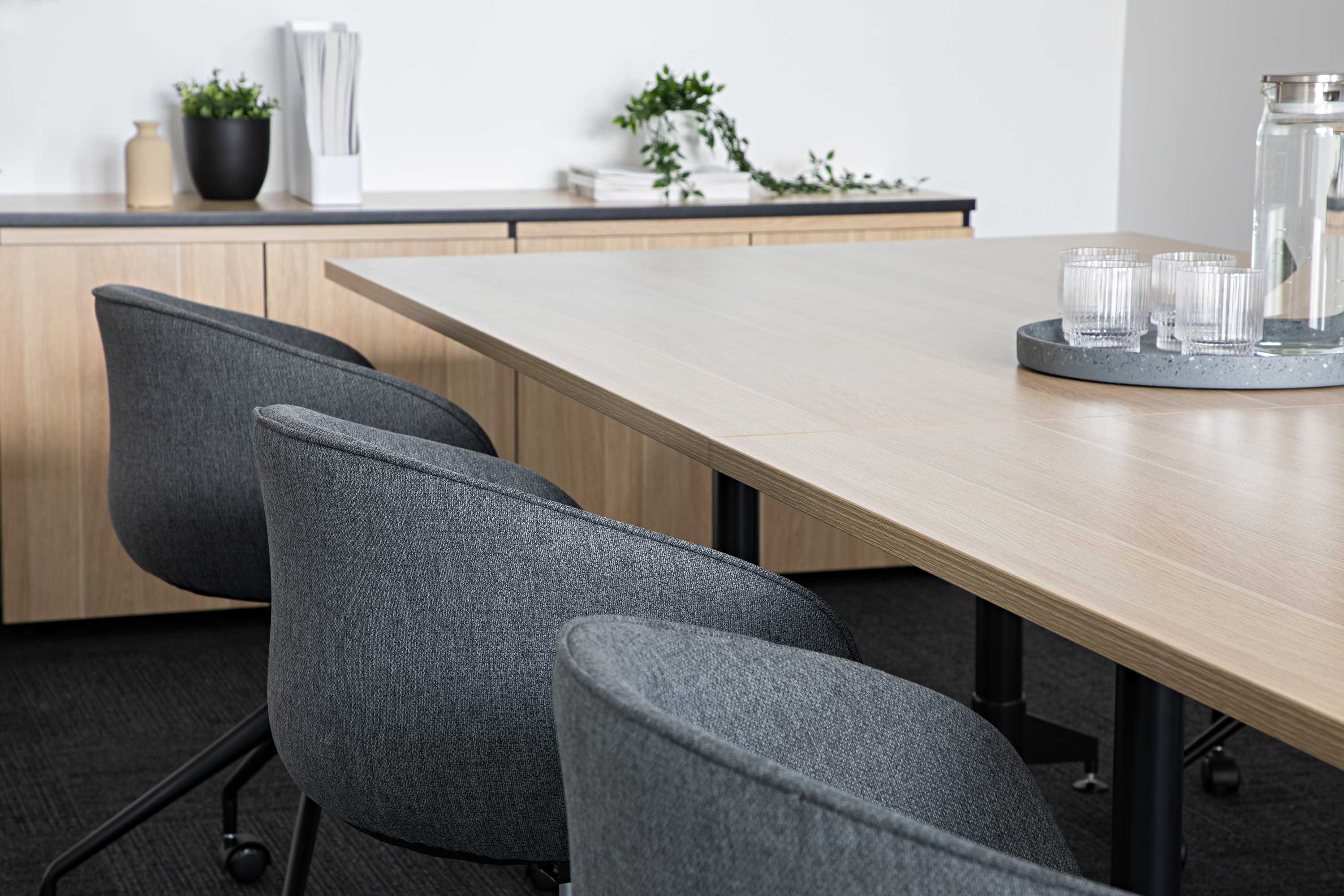 A comfortable, supportive ergonomic office chair designed for back pain relief